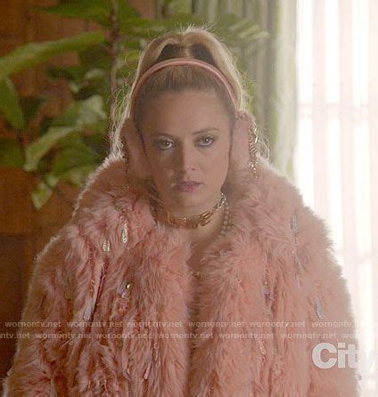 scream queens chanel 3 costume|chanel fur coat scream queens.